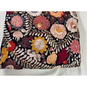 Pottery Barn Duvet Cover Helena Embroidered Boho Floral size Full/ Queen